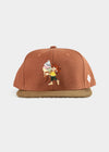Cap "Pumuckl Ice Cream" - rust red (snapback)