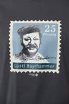 T-shirt "Gustl Briefmarke" - dark grey