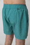 Swim trunks "Pumuckl surfs" - grey-blue