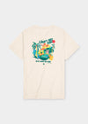 T-Shirt "Spongebob: Aloha" - antique white