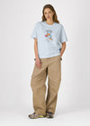 T-shirt "Garfield: Monday Mood" - ice blue