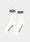 Sports socks "Garfield: Monday Mood" - white