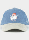 Cap "Aloisius" - denim (curved)