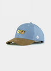 Cap "Tiger & Bear"- light blue (toddlers)
