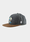 Cap "Popeye" - dark grey (snapback)