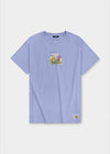 T-shirt "Oh how beautiful is Bavaria" - light blue